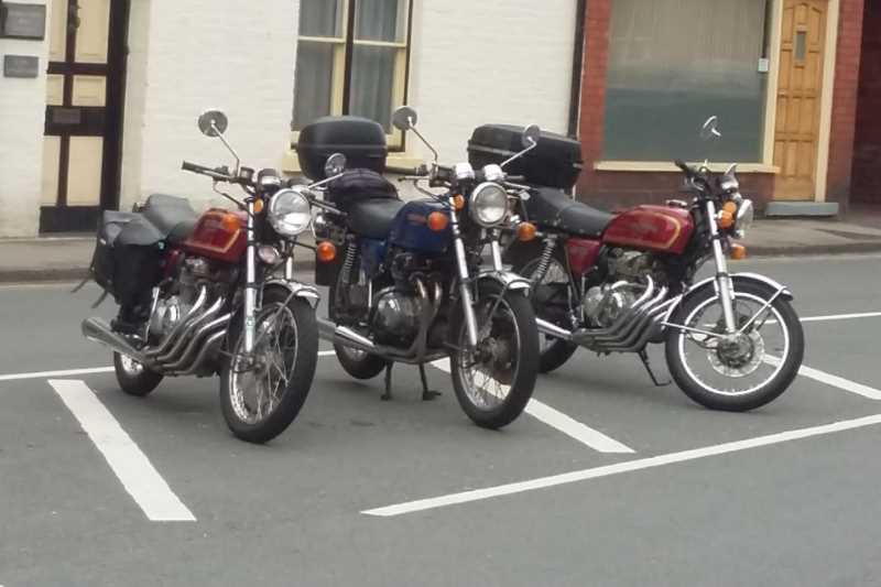 Lunch stop in Rhayader