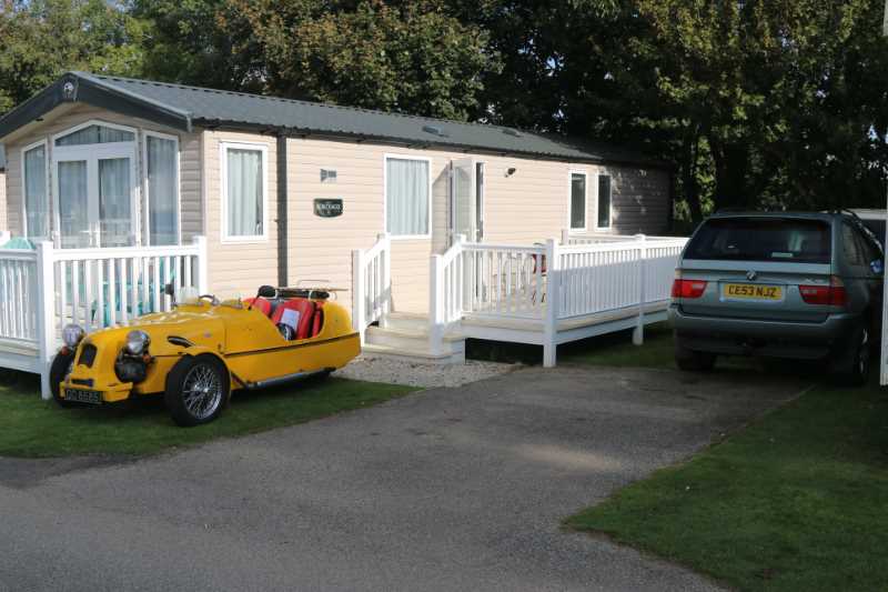 Some of us hired static caravans