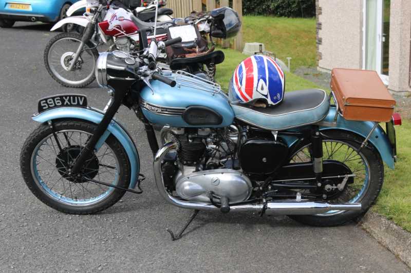 A rather nice 1955 Triumph Tiger110