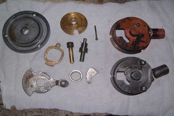 Parts, with the new and old bodies on the right