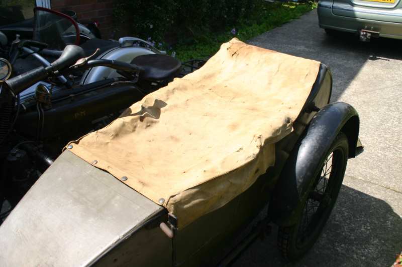The original tonneau cover was in a poor state