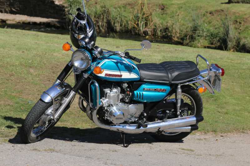 Spotted this rather nice Suzuki kettle in the car park