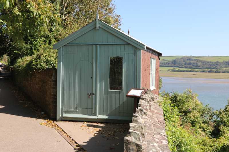 Dylan Thomas' writing shed