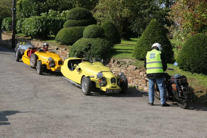 Two Lomaxes and a Pembleton at the coffee stop