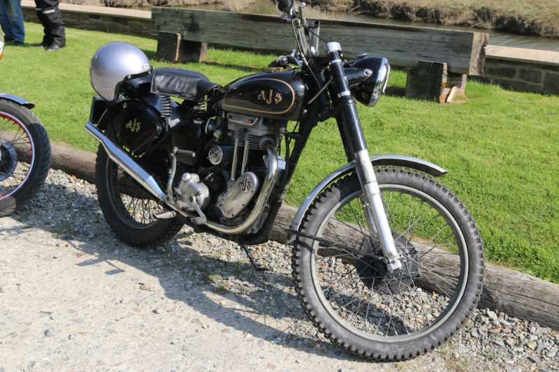 Angelo Conti's re-creation of a 1947 AJS 16C