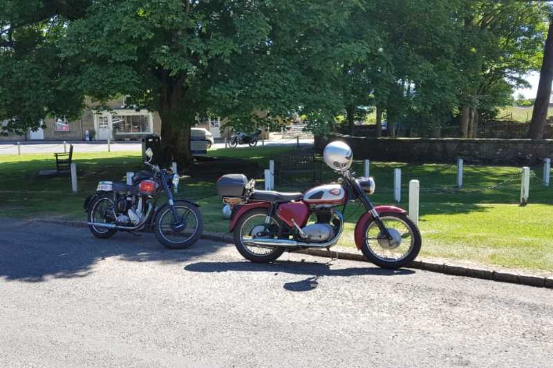Two BSAs at Rosedale abbey