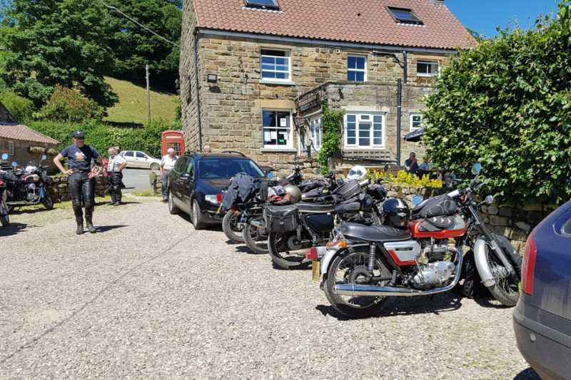 More bikes at the Feversham Arms