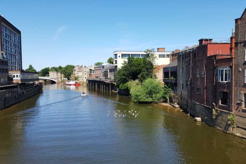 the river Ouse runs through York