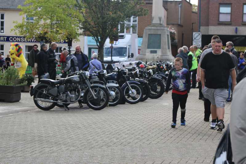 More bikes lined up