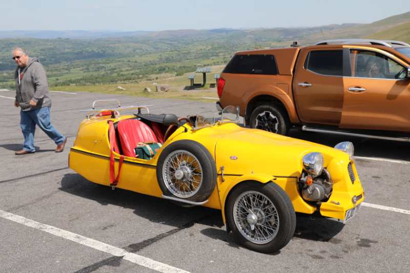 Stop on the top of the Black Mountain