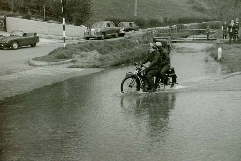 Derek Andrews from Bristol, Llancarfan water splash, all looks different nowadays